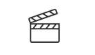 clipper Board Icon for corporate video production