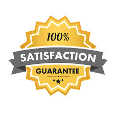 100% satisfaction Guarantee emblem